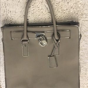 💕 Final price Michael Kors large gray Hamilton